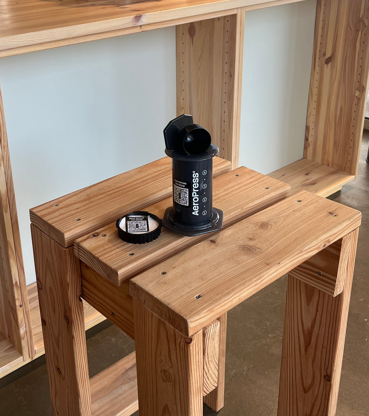 Bundle Surprise: AeroPress + 250 g hele bønner 'surprise'