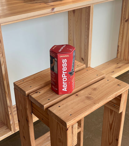 Bundle Surprise: AeroPress + 250 g hele bønner 'surprise'